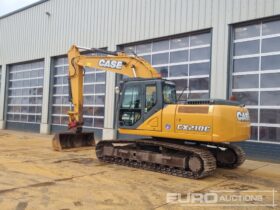 2014 Case CX210C 20 Ton+ Excavators For Auction: Leeds – 23rd, 24th, 25th, 26th October @ 08:00am full