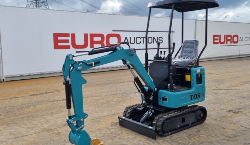 Unused 2024 Tos R319 Mini Excavators For Auction: Leeds – 23rd, 24th, 25th, 26th October @ 08:00am