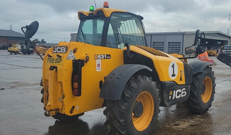 2019 JCB 531-70 Telehandlers For Auction: Leeds – 23rd, 24th, 25th, 26th October @ 08:00am full