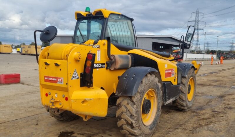 2019 JCB 540-140 Hi Viz Telehandlers For Auction: Leeds – 23rd, 24th, 25th, 26th October @ 08:00am full