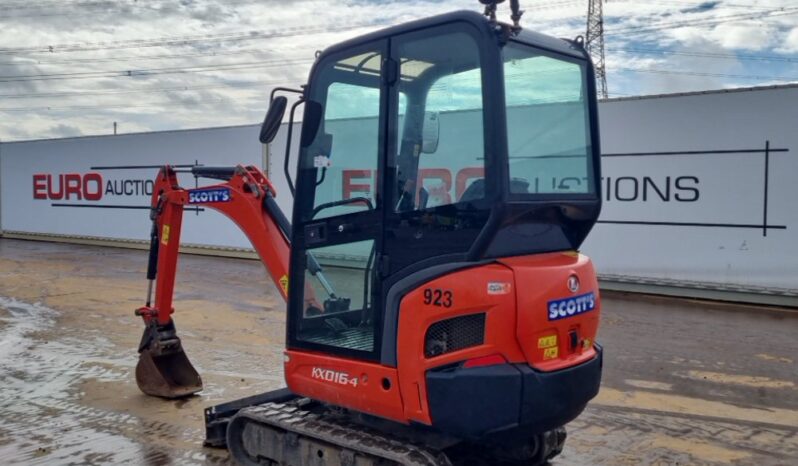 2020 Kubota KX016-4 Mini Excavators For Auction: Leeds – 23rd, 24th, 25th, 26th October @ 08:00am full