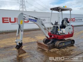 2020 Takeuchi TB216 Mini Excavators For Auction: Leeds – 23rd, 24th, 25th, 26th October @ 08:00am