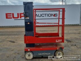 2014 SkyJack SJ16 Manlifts For Auction: Leeds – 23rd, 24th, 25th, 26th October @ 08:00am full