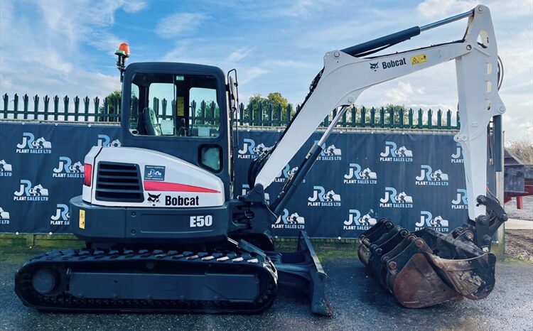 2017 Bobcat E50 Excavator full