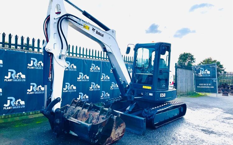 2017 Bobcat E50 Excavator full