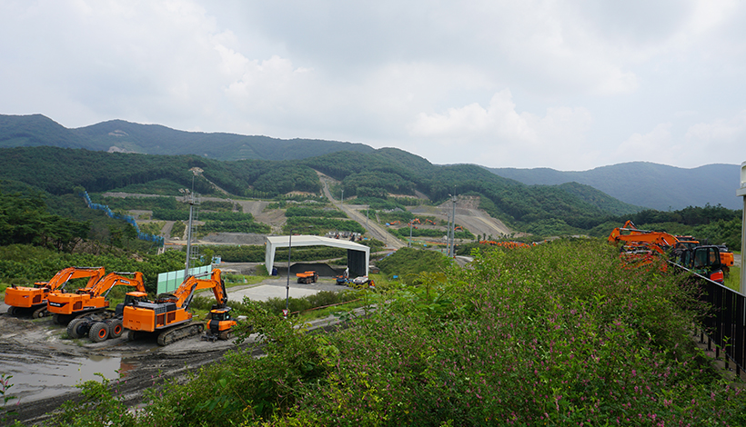 Develon testing Site, Korea