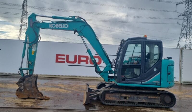 2018 Kobelco SK85MSR-3E 6 Ton+ Excavators For Auction: Leeds – 23rd, 24th, 25th, 26th October @ 08:00am full