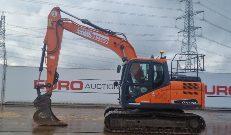 2018 Doosan DX140LC-5 10 Ton+ Excavators For Auction: Leeds – 23rd, 24th, 25th, 26th October @ 08:00am full