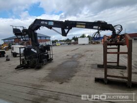 Atlas Hydraulic Loading Crane, Hydraulic Rotating Block Grab Hydraulic Loading Cranes For Auction: Leeds – 23rd, 24th, 25th, 26th October @ 08:00am full