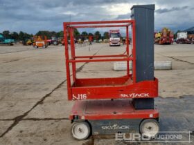 2019 SkyJack SJ16 Manlifts For Auction: Leeds – 23rd, 24th, 25th, 26th October @ 08:00am full