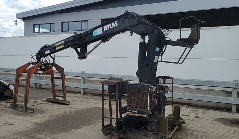 Atlas Hydraulic Loading Crane, Hydraulic Rotating Block Grab Hydraulic Loading Cranes For Auction: Leeds – 23rd, 24th, 25th, 26th October @ 08:00am full