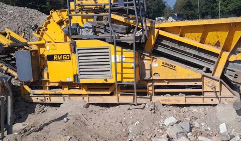 2012 Rubble Master RM 60 Crushers For Auction: Leeds – 23rd, 24th, 25th, 26th October @ 08:00am