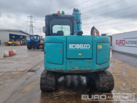 2018 Kobelco SK85MSR-3E 6 Ton+ Excavators For Auction: Leeds – 23rd, 24th, 25th, 26th October @ 08:00am full