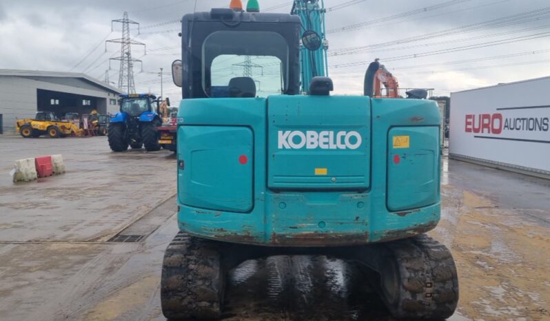 2018 Kobelco SK85MSR-3E 6 Ton+ Excavators For Auction: Leeds – 23rd, 24th, 25th, 26th October @ 08:00am full