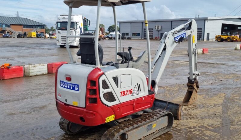 2020 Takeuchi TB216 Mini Excavators For Auction: Leeds – 23rd, 24th, 25th, 26th October @ 08:00am full