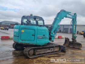 2018 Kobelco SK85MSR-3E 6 Ton+ Excavators For Auction: Leeds – 23rd, 24th, 25th, 26th October @ 08:00am full