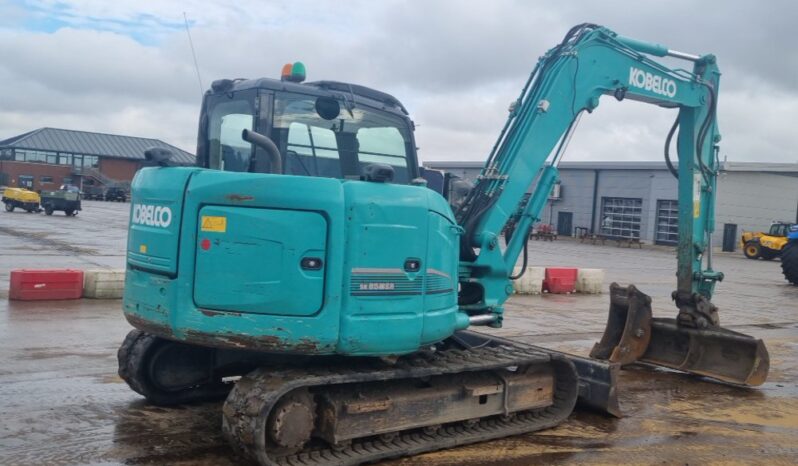 2018 Kobelco SK85MSR-3E 6 Ton+ Excavators For Auction: Leeds – 23rd, 24th, 25th, 26th October @ 08:00am full