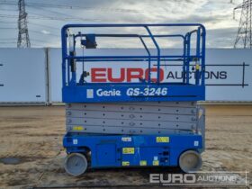 Genie GS3246 Manlifts For Auction: Leeds – 23rd, 24th, 25th, 26th October @ 08:00am full