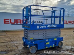 Genie GS3246 Manlifts For Auction: Leeds – 23rd, 24th, 25th, 26th October @ 08:00am