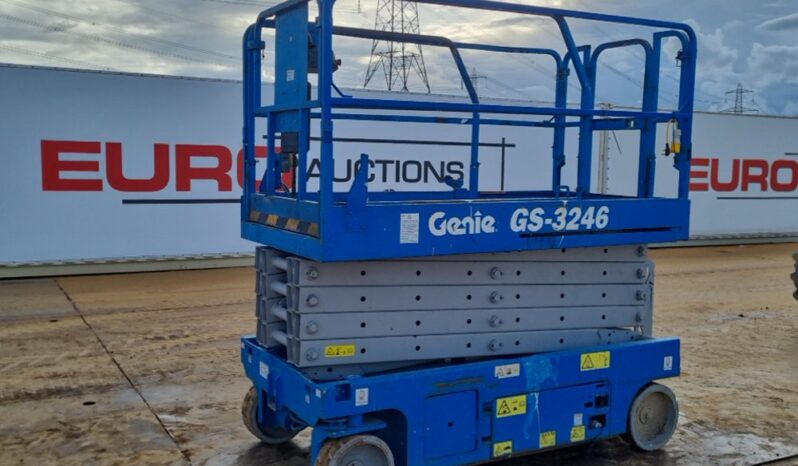 Genie GS3246 Manlifts For Auction: Leeds – 23rd, 24th, 25th, 26th October @ 08:00am