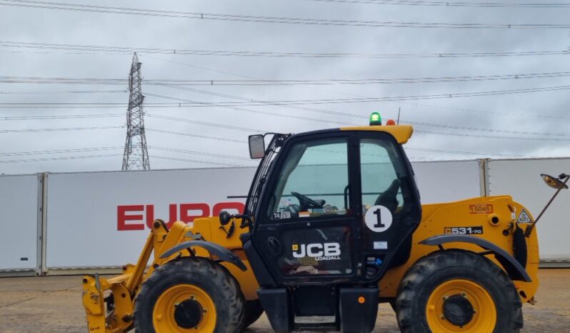 2018 JCB 531-70 Telehandlers For Auction: Leeds – 23rd, 24th, 25th, 26th October @ 08:00am full