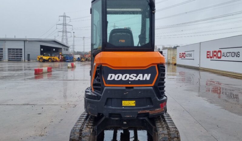 2020 Doosan DX27Z Mini Excavators For Auction: Leeds – 23rd, 24th, 25th, 26th October @ 08:00am full