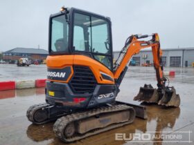 2020 Doosan DX27Z Mini Excavators For Auction: Leeds – 23rd, 24th, 25th, 26th October @ 08:00am full