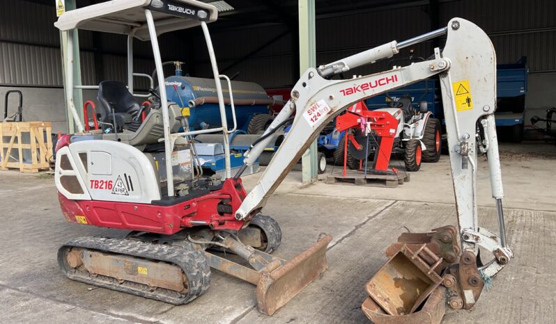 TAKEUCHI TB216 full