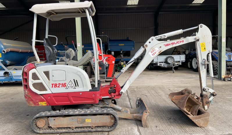 TAKEUCHI TB216 full