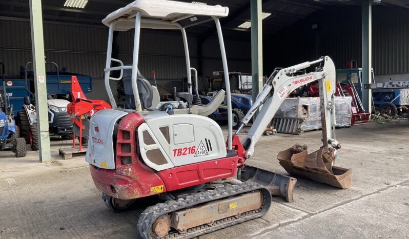 TAKEUCHI TB216 full