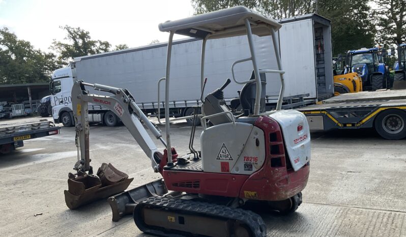 TAKEUCHI TB216 full