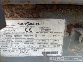 2016 SkyJack SJ4632 Manlifts For Auction: Dromore – 6th & 7th December 2024 @ 9:00am For Auction on 2024-12-6 full