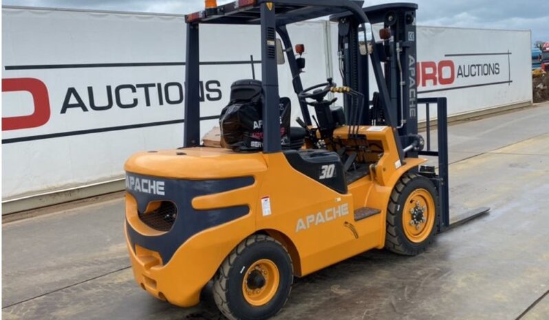 Unused 2024 Apache HH30Z Forklifts For Auction: Dromore – 6th & 7th December 2024 @ 9:00am For Auction on 2024-12-7 full