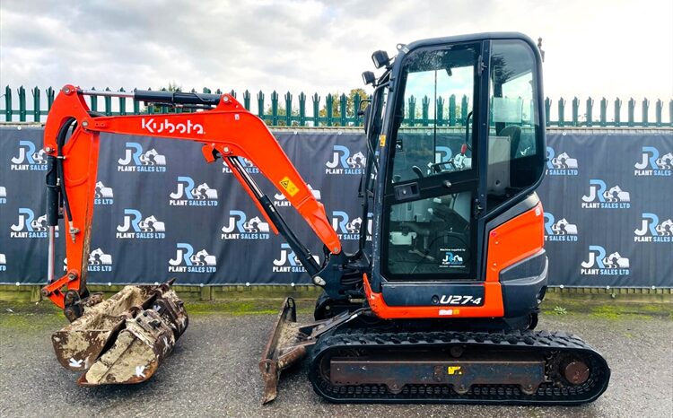 2016 Kubota U27-4 Excavator