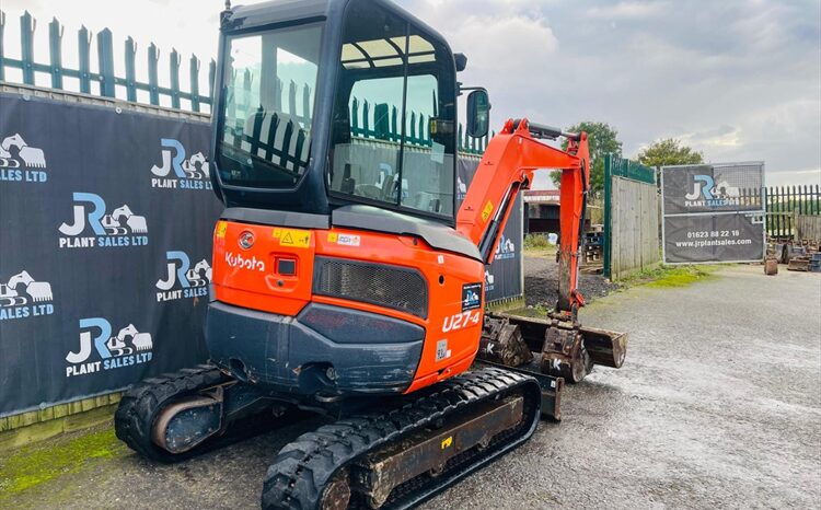 2016 Kubota U27-4 Excavator full