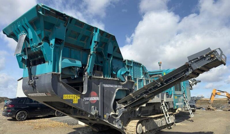 2022 PowerScreen trakpactor 550  – 1,100 Hours full