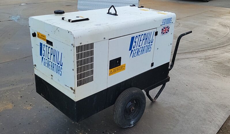 2019 Stephill SSD10000S Generators For Auction: Leeds – 23rd, 24th, 25th, 26th October @ 08:00am