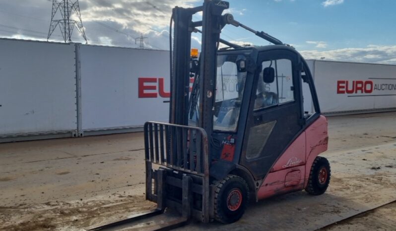 Linde H25D Forklifts For Auction: Leeds – 23rd, 24th, 25th, 26th October @ 08:00am