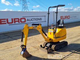 2021 JCB 8008CTS Mini Excavators For Auction: Leeds – 23rd, 24th, 25th, 26th October @ 08:00am