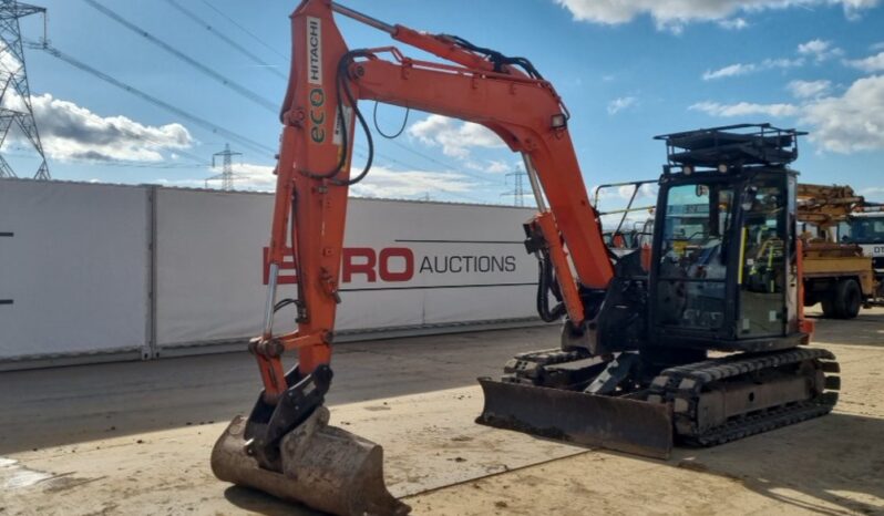 2017 Hitachi ZX85USB-5A 6 Ton+ Excavators For Auction: Leeds – 23rd, 24th, 25th, 26th October @ 08:00am