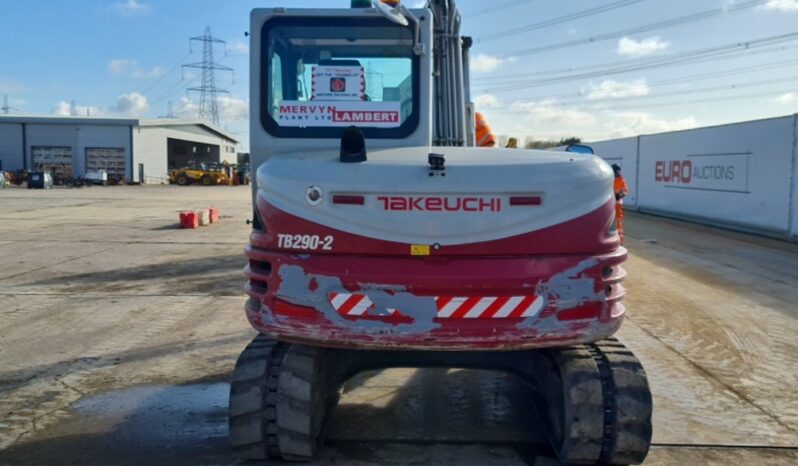 2019 Takeuchi TB290 6 Ton+ Excavators For Auction: Leeds – 23rd, 24th, 25th, 26th October @ 08:00am full