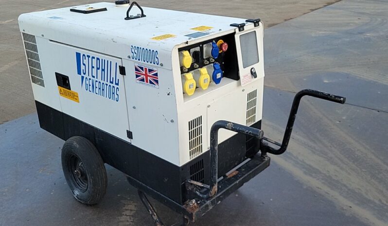 2019 Stephill SSD10000S Generators For Auction: Leeds – 23rd, 24th, 25th, 26th October @ 08:00am full