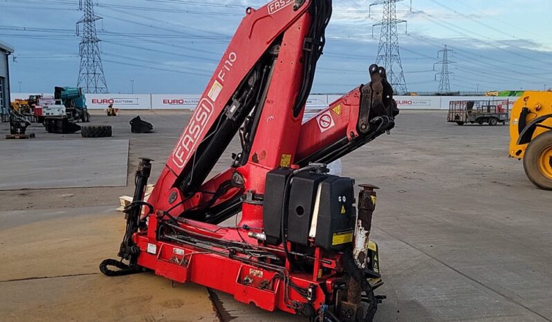 Fassi F110 Hydraulic Loading Cranes For Auction: Leeds – 23rd, 24th, 25th, 26th October @ 08:00am full