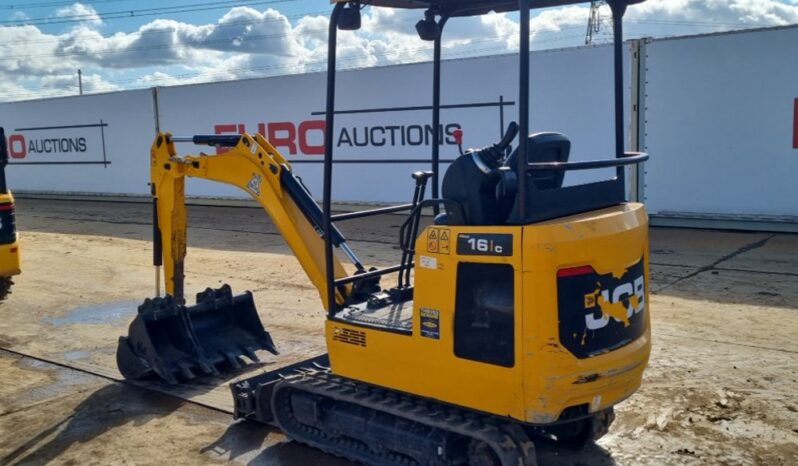 2021 JCB 16C-1 Mini Excavators For Auction: Leeds – 23rd, 24th, 25th, 26th October @ 08:00am full