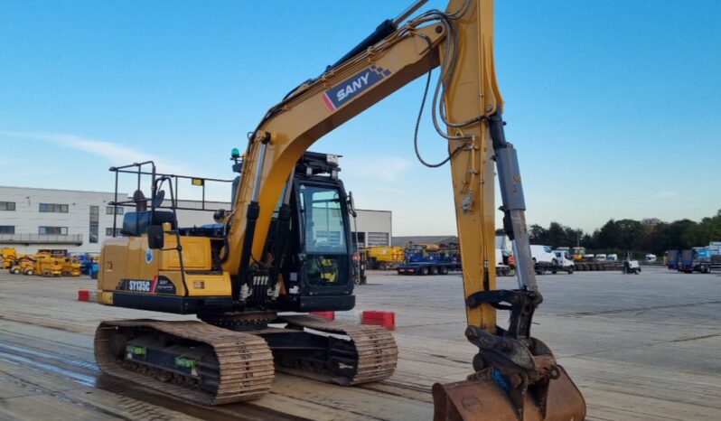 2019 Sany SY135C 10 Ton+ Excavators For Auction: Leeds – 23rd, 24th, 25th, 26th October @ 08:00am full