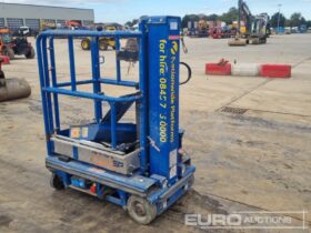 2017 Power Towers Nano SP Manlifts For Auction: Leeds – 23rd, 24th, 25th, 26th October @ 08:00am full