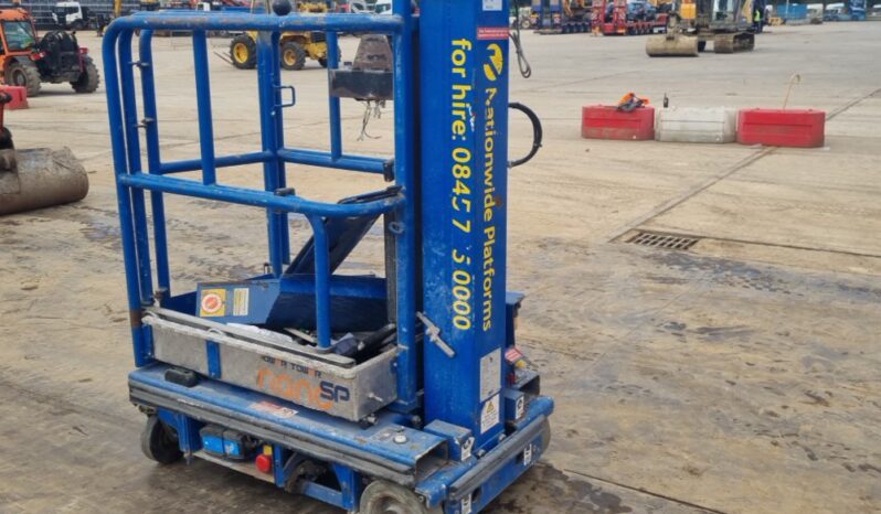 2017 Power Towers Nano SP Manlifts For Auction: Leeds – 23rd, 24th, 25th, 26th October @ 08:00am full