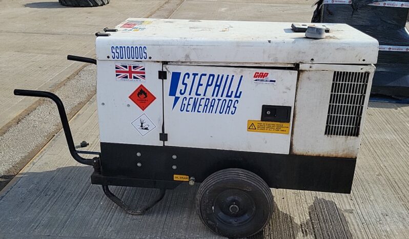 Stephill SSD10000S Generators For Auction: Leeds – 23rd, 24th, 25th, 26th October @ 08:00am full