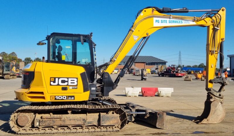 2020 JCB 100C-2 10 Ton+ Excavators For Auction: Leeds – 23rd, 24th, 25th, 26th October @ 08:00am full