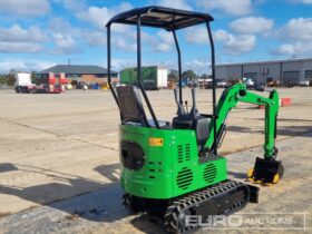 Unused 2024 JPC KV12 Mini Excavators For Auction: Leeds – 23rd, 24th, 25th, 26th October @ 08:00am full